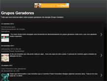 Tablet Screenshot of gruposgeradores.info